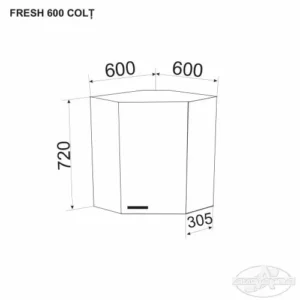 Modul superior FRESH 600 COLT